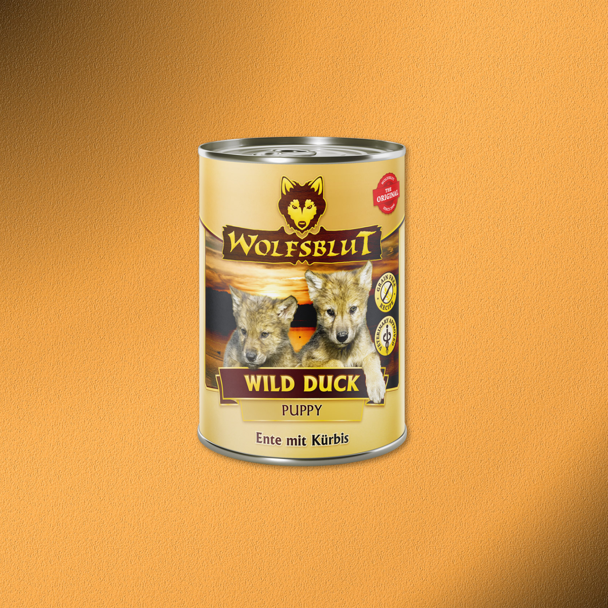 6 x 395g Wolfsblut Puppy Wild Duck - Ente mit Kürbis