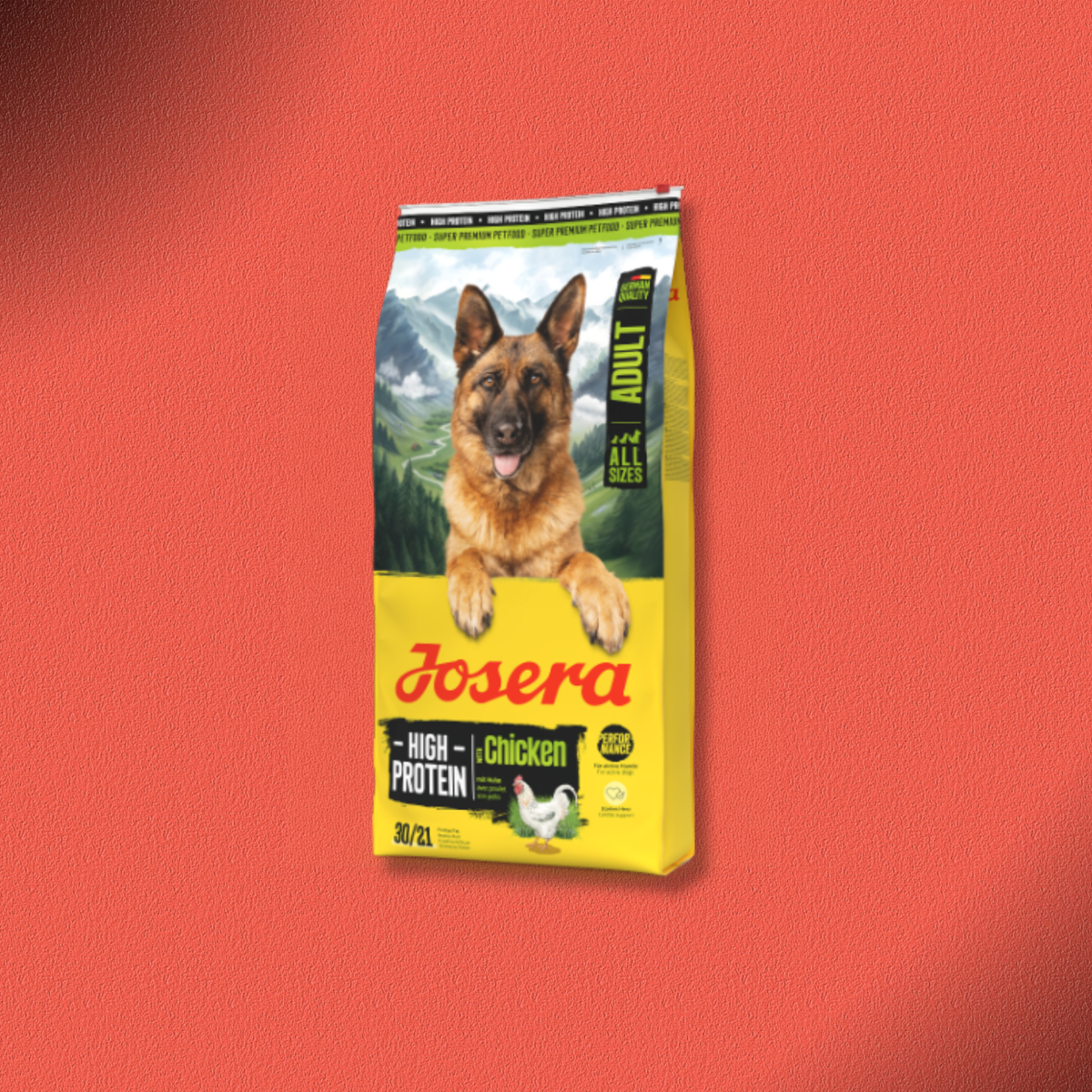2x12,5kg Josera Adult High Protein Huhn