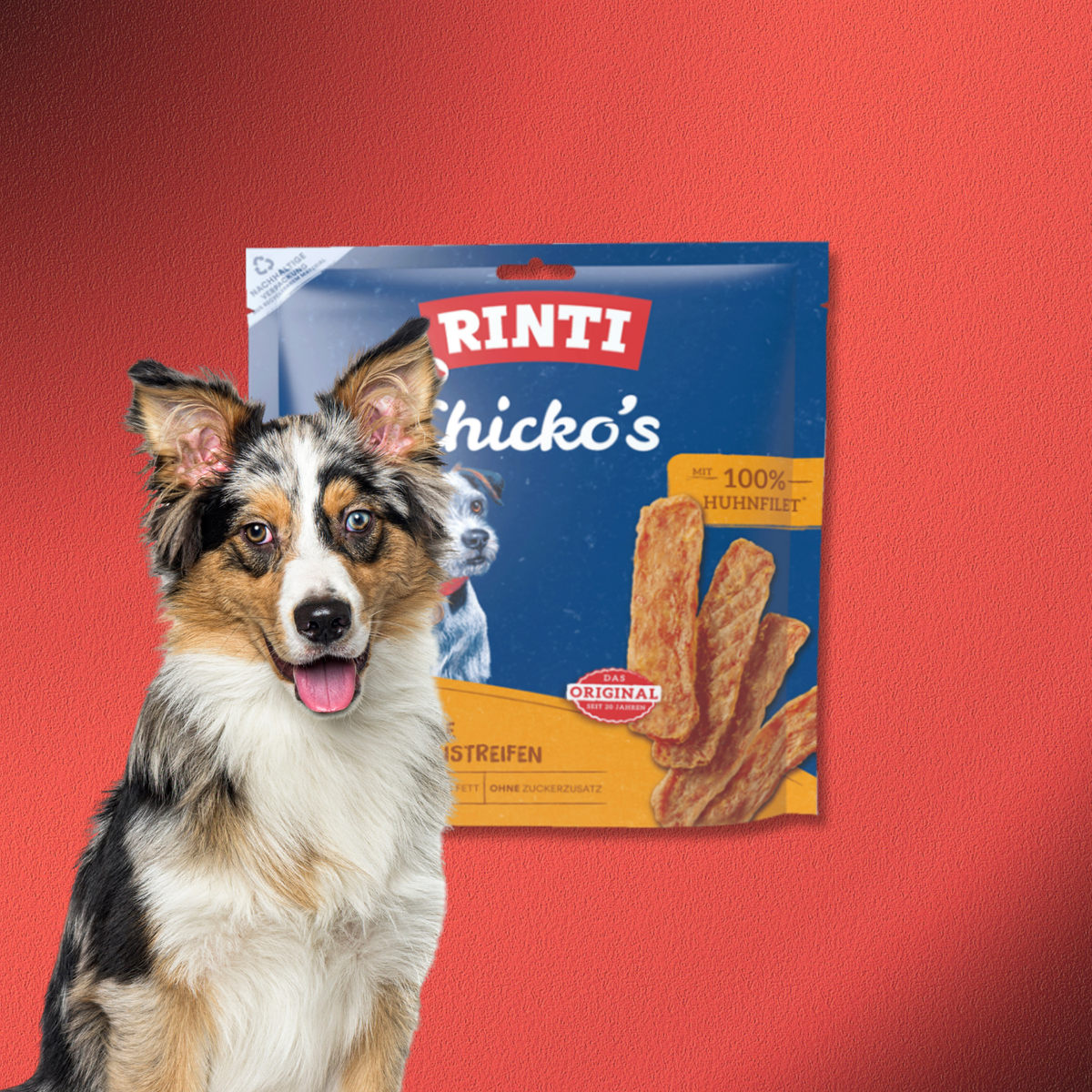 20x900g Rinti Chicko's Huhn XXL Pack