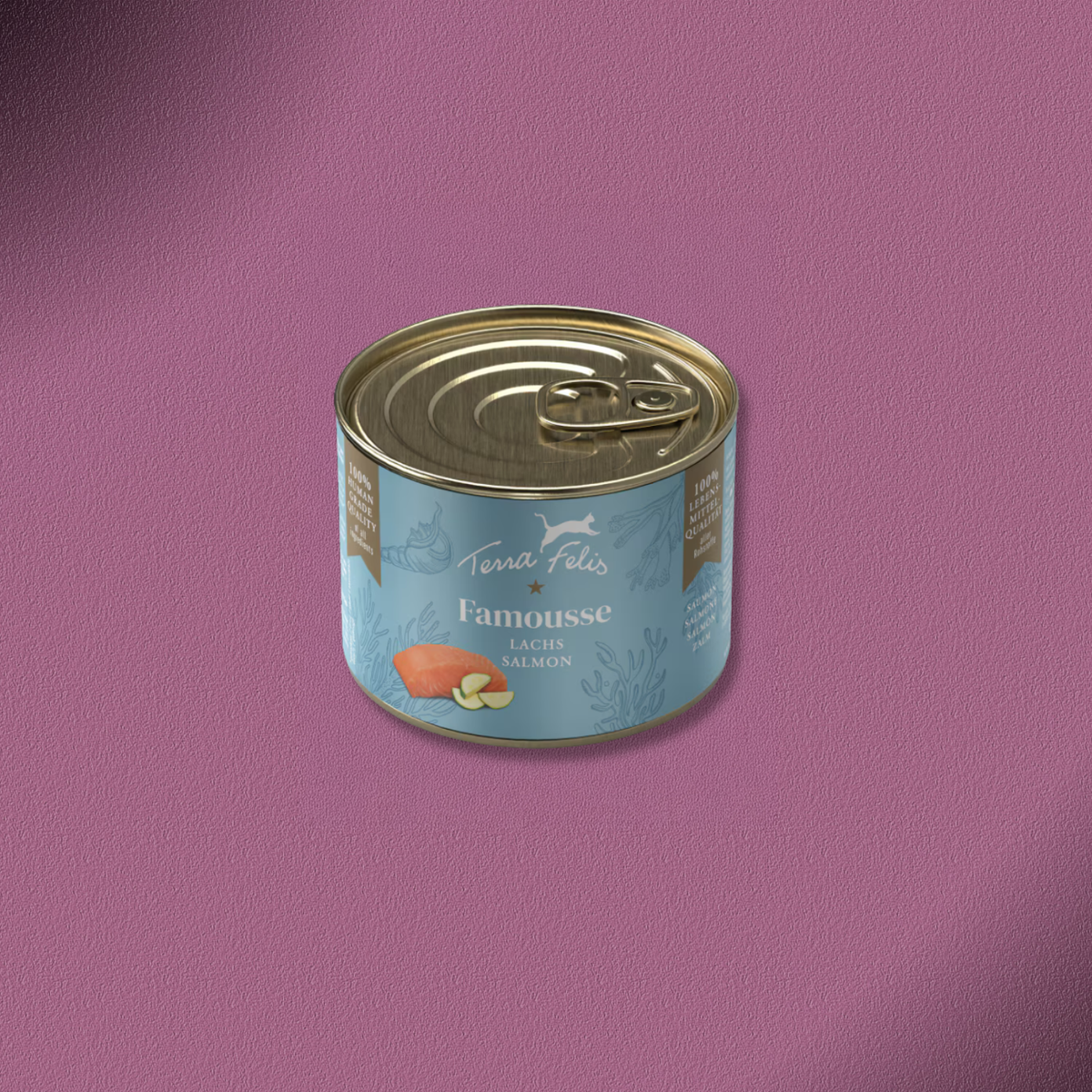 36x200g Terra Felis Famousse Lachs