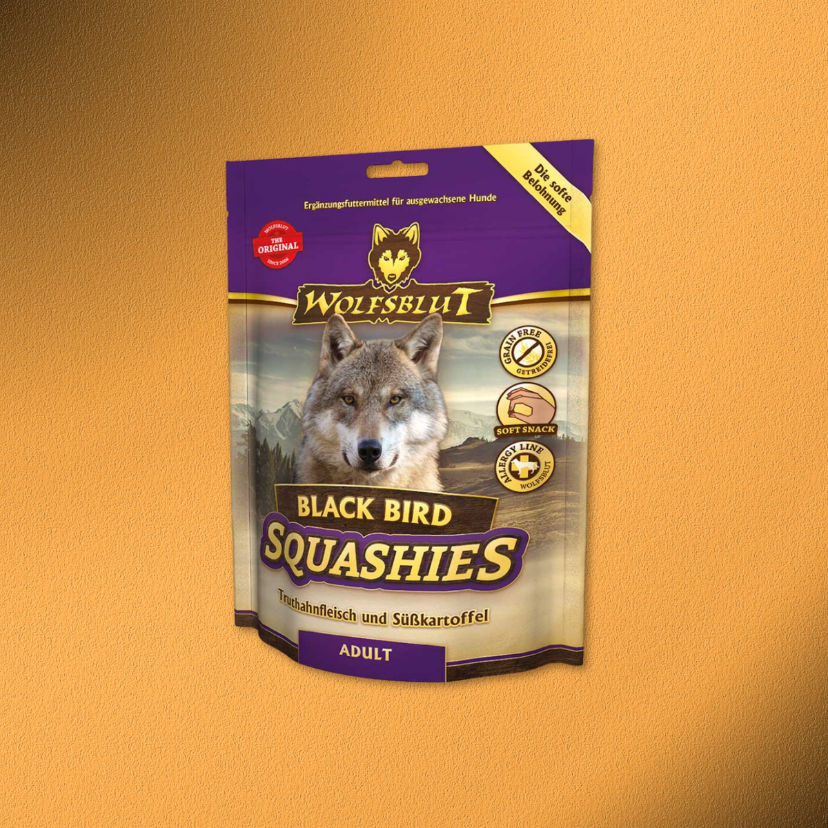 6x300g Wolfsblut Squashies - Black Bird