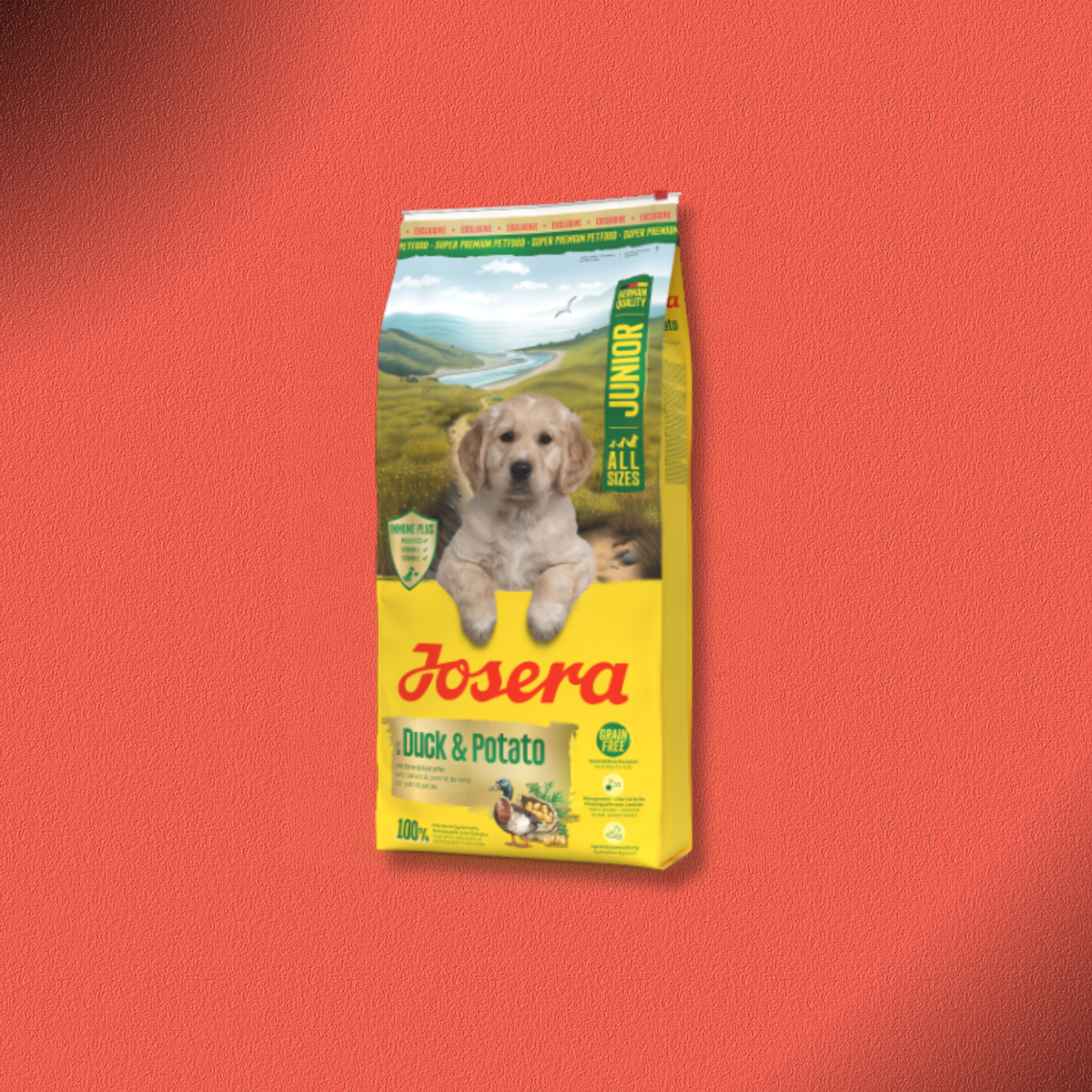 2x12,5kg Josera Junior Duck & Potato
