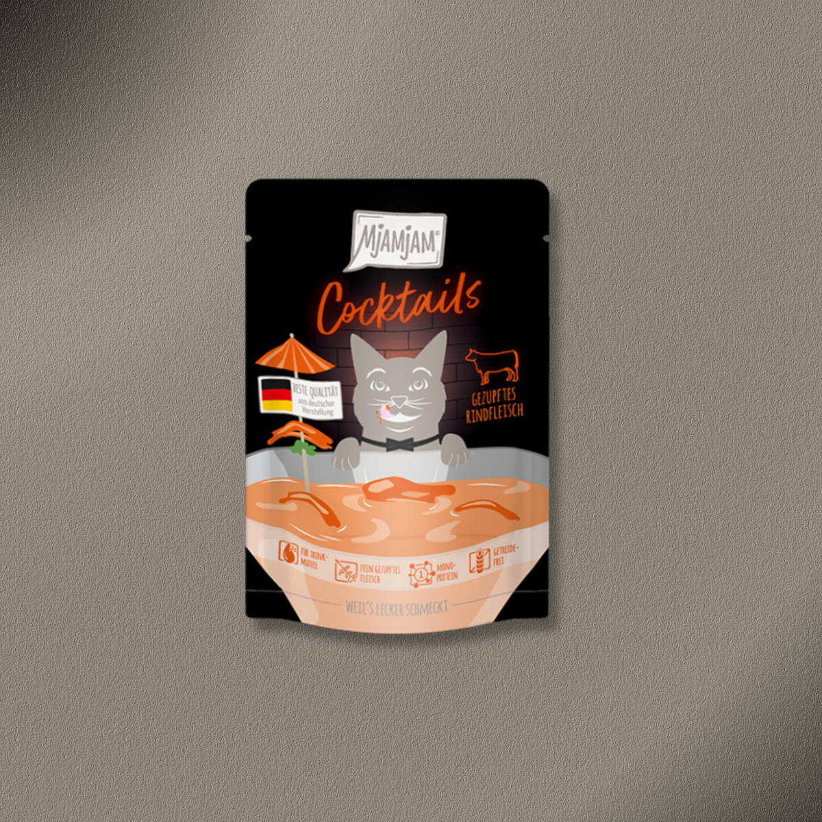 40x40g MjAMjAM - Cocktails - Gezupftes Rindfleisch