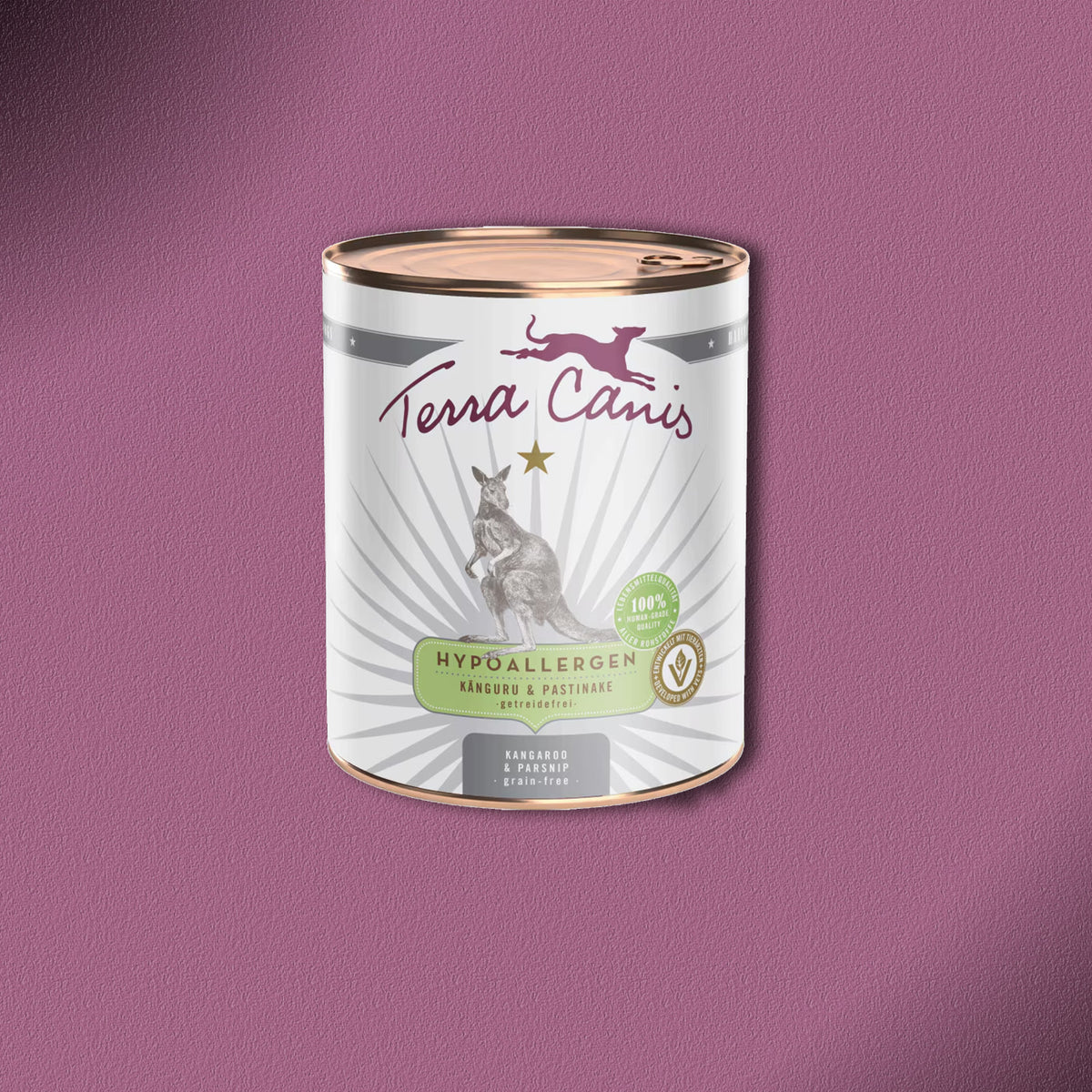 6x800g Terra Canis Hypoallergen Känguru & Pastinake