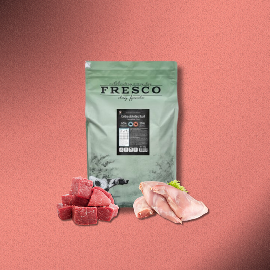 5kg Fresco TrockenBarf Complete Plus Kaninchen mit Rind