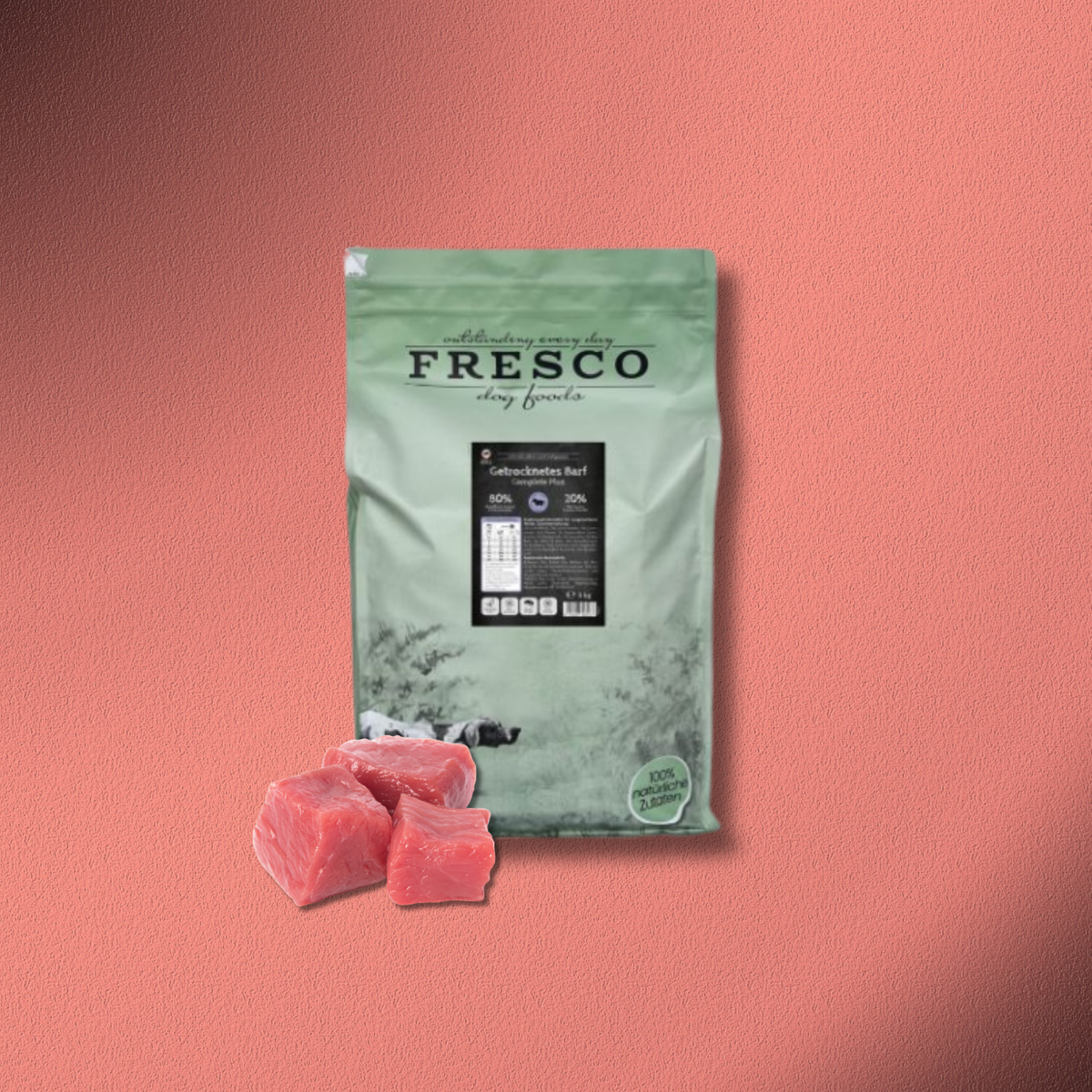 5kg Fresco TrockenBarf Complete Plus Lamm