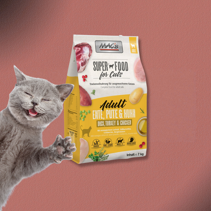 7kg MAC's Cat Ente, Pute & Huhn