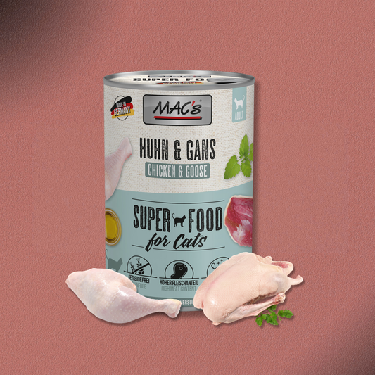 6x400g MAC's Cat Huhn & Gans