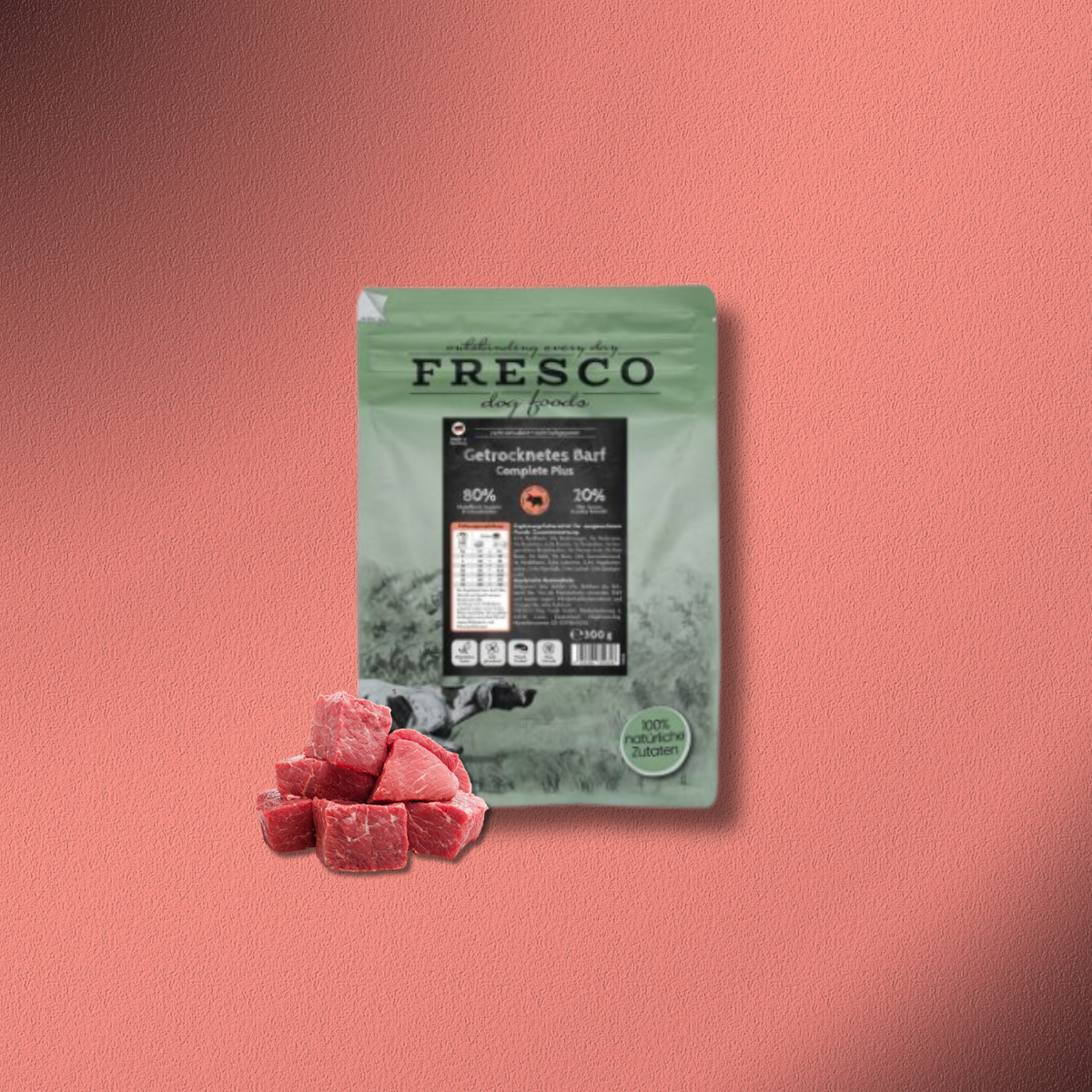 5kg Fresco TrockenBarf Complete Plus Rind