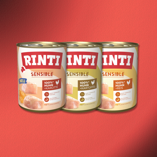 36x800g Rinti Sensible Huhn Mix-Paket