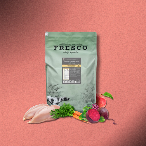5kg Fresco TrockenBarf Daily-Menü Huhn mit Rote Beete, Apfel und Karotte