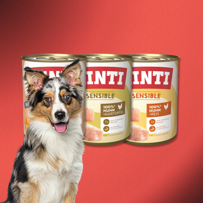 36x800g Rinti Sensible Huhn Mix-Paket