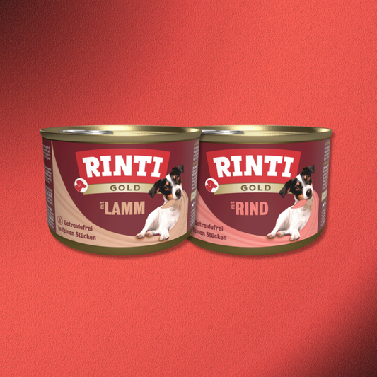 48x185g Rinti Gold Mixpacket (Lamm,Rind)