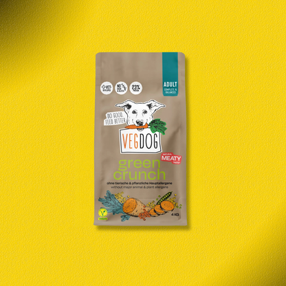 3x4kg VegDog Green Crunch