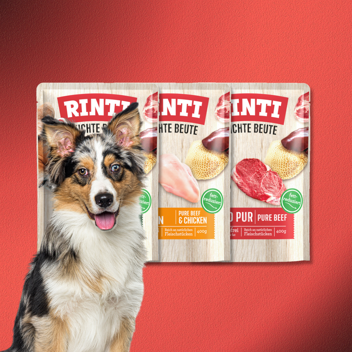30x400g Rinti Leichte Beute Mix Paket (3 Sorten)