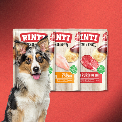 30x400g Rinti Leichte Beute Mix Paket (3 Sorten)