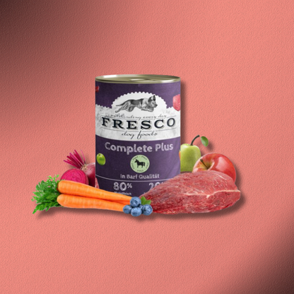 12x400g Fresco NassBarf Complete Plus Pferd