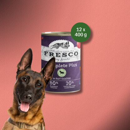 12x400g Fresco NassBarf Complete Plus Pferd