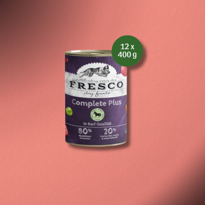 12x400g Fresco NassBarf Complete Plus Pferd