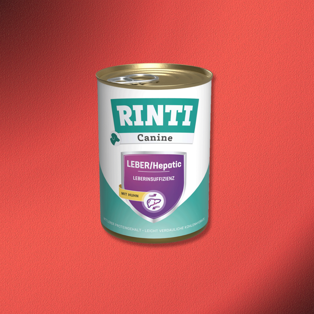36x400g Rinti Canine Leber/Hepatic Huhn