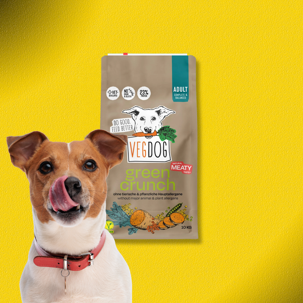 2x10kg VegDog Green Crunch