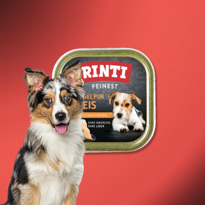 44x150g Rinti Feinest Geflügel pur & Reis