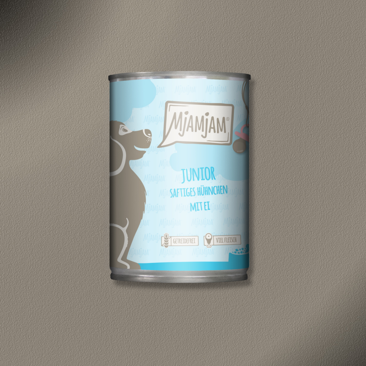 6x400g MjAMjAM Dog - Leckere Mahlzeiten Junior - saftiges Hühnchen mit Ei