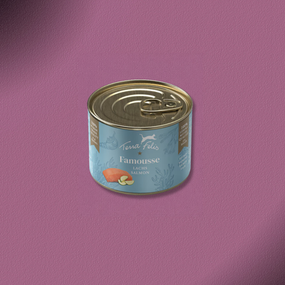 36x200g Terra Felis Famousse Lachs
