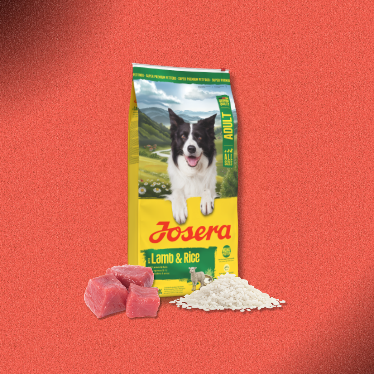 2x12,5kg Josera Adult Lamb & Rice