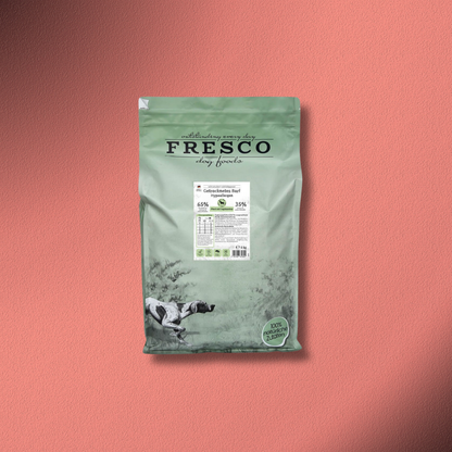 5kg Fresco TrockenBarf Hypoallergen-Menü Pferd mit Topinambur