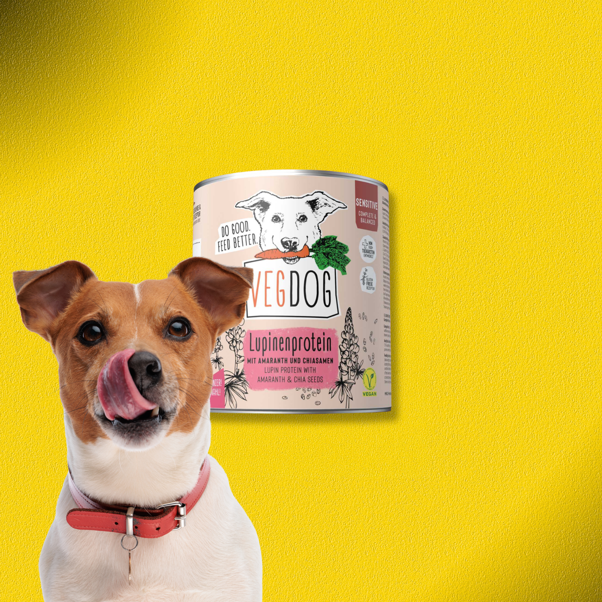 30x400g VegDog Sensitive Lupinenprotein