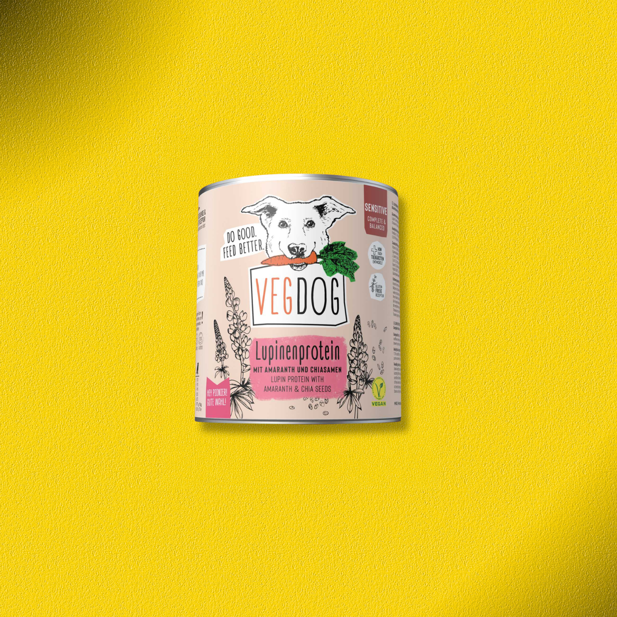 30x400g VegDog Sensitive Lupinenprotein