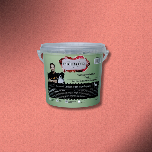 1kg Fresco Martin Rütter Trainingsknöchelchen Pferd