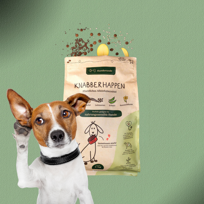 6x4kg Hunderunde Knabberhappen Alleinfutter
