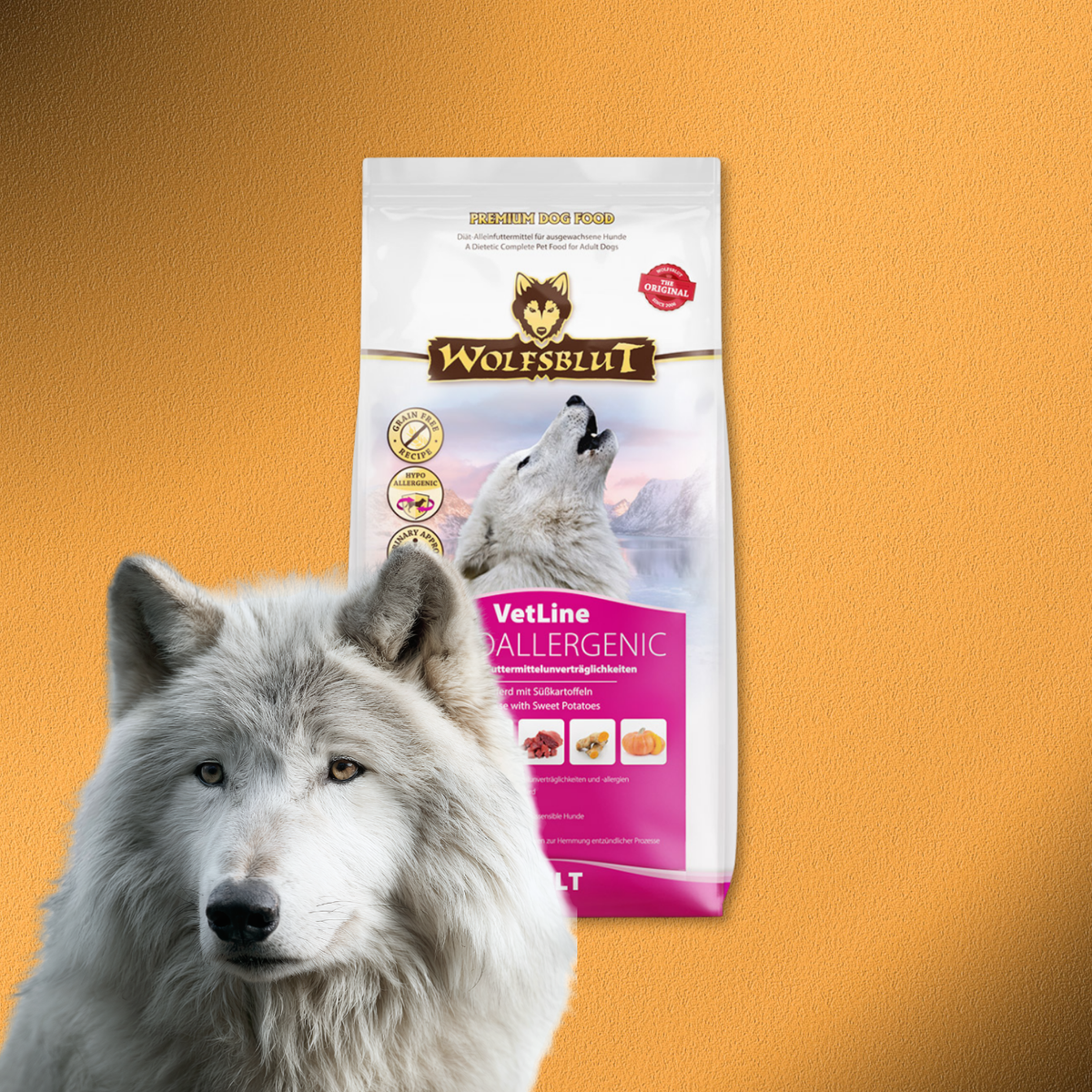 12kg Wolfsblut VetLine Hypoallergenic