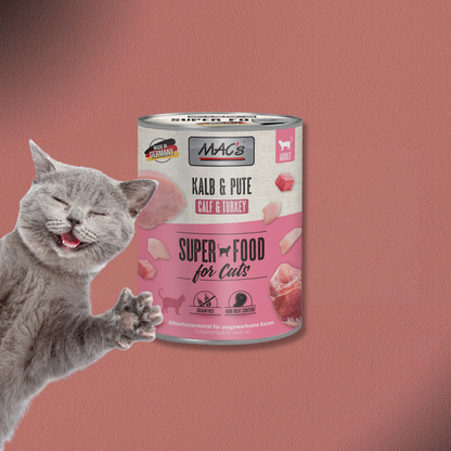 6x800g MAC's Cat Kalb & Pute