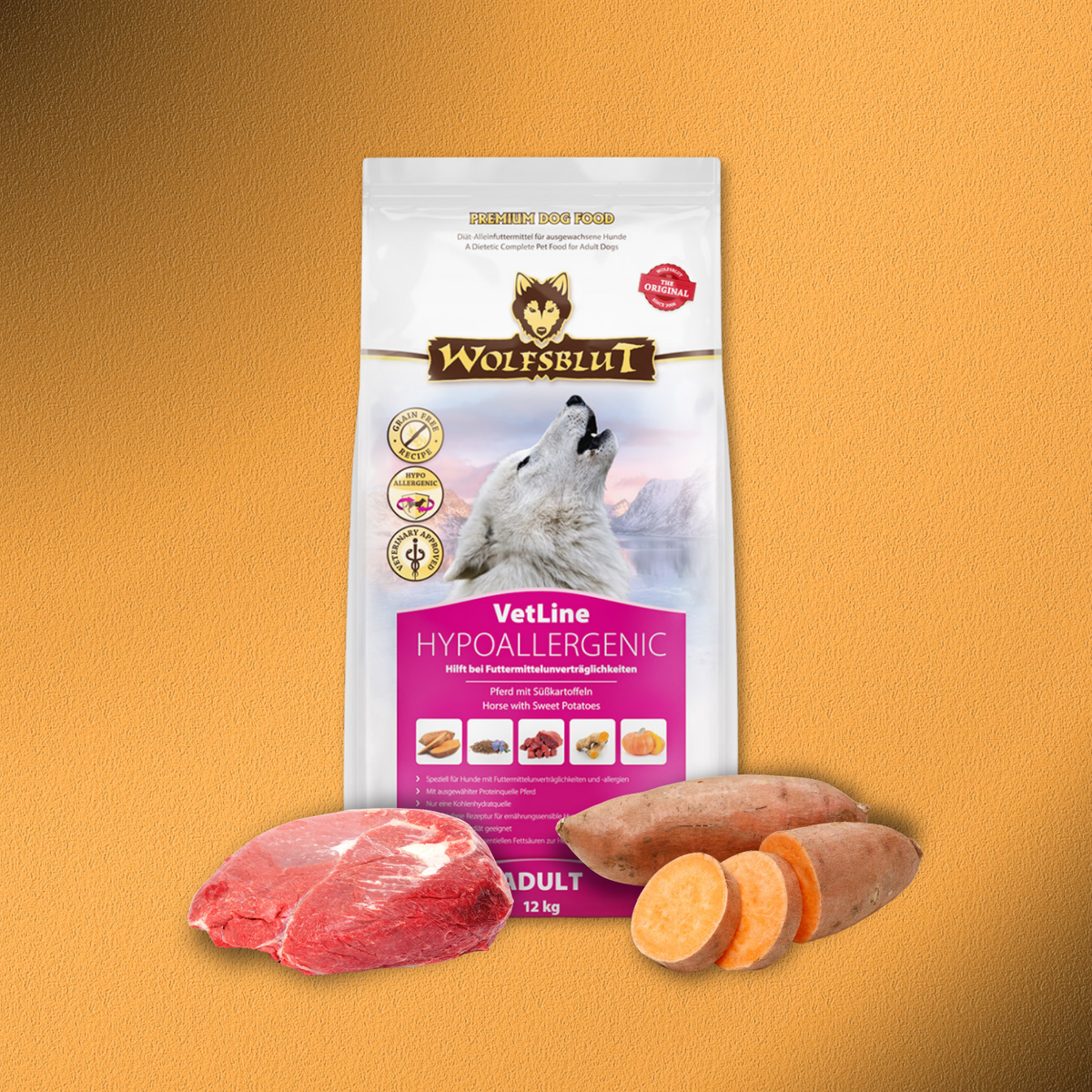 12kg Wolfsblut VetLine Hypoallergenic