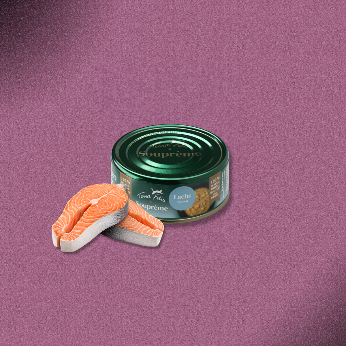 48x70g Terra Felis Souprème Lachs
