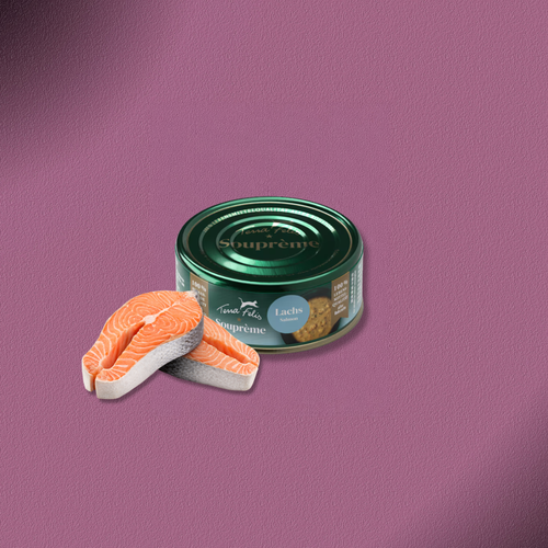 48x70g Terra Felis Souprème Lachs