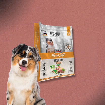 4kg MAC'S Dog Mono Soft Frische Ente