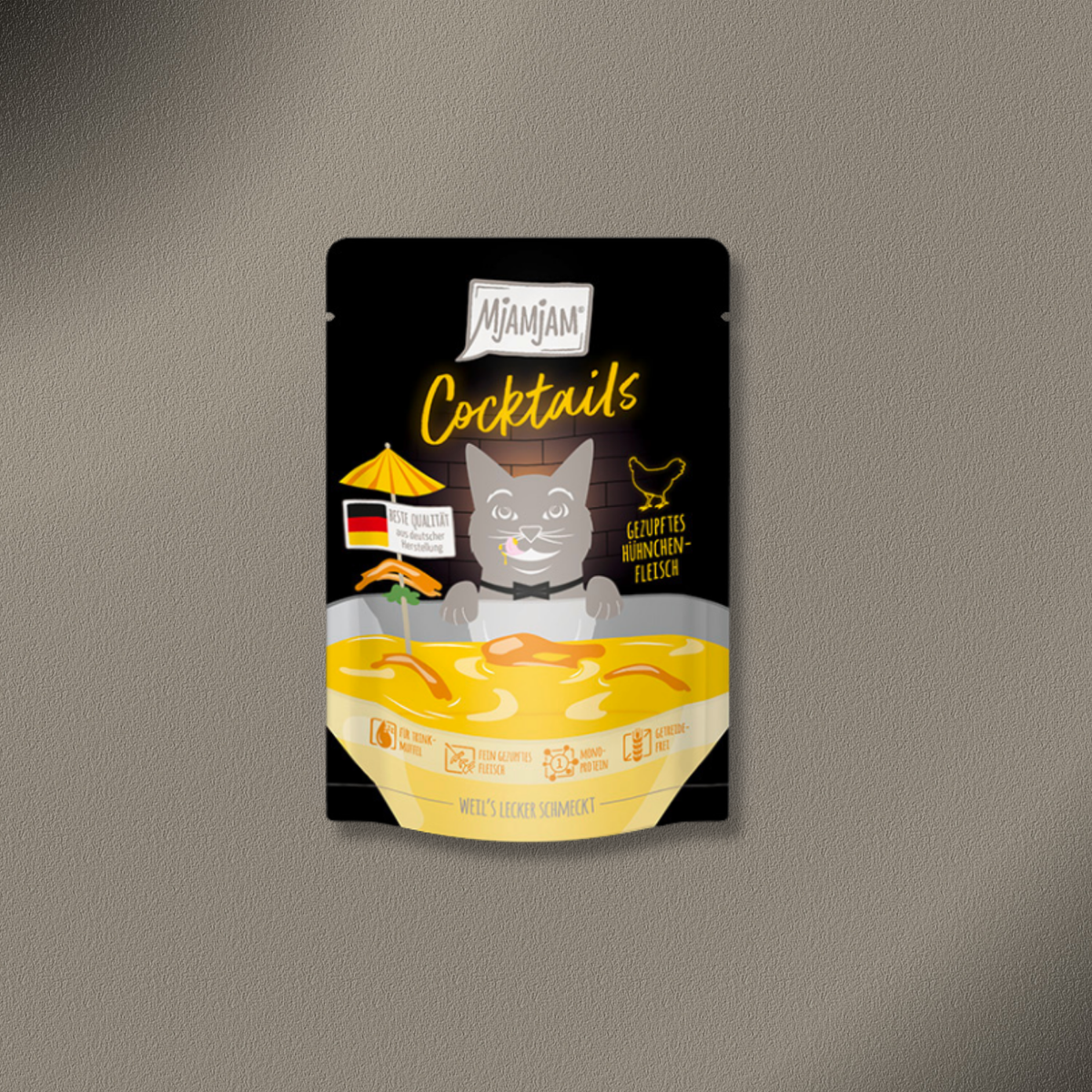 40x40g MjAMjAM - Cocktails - Gezupftes Hühnchenfleisch