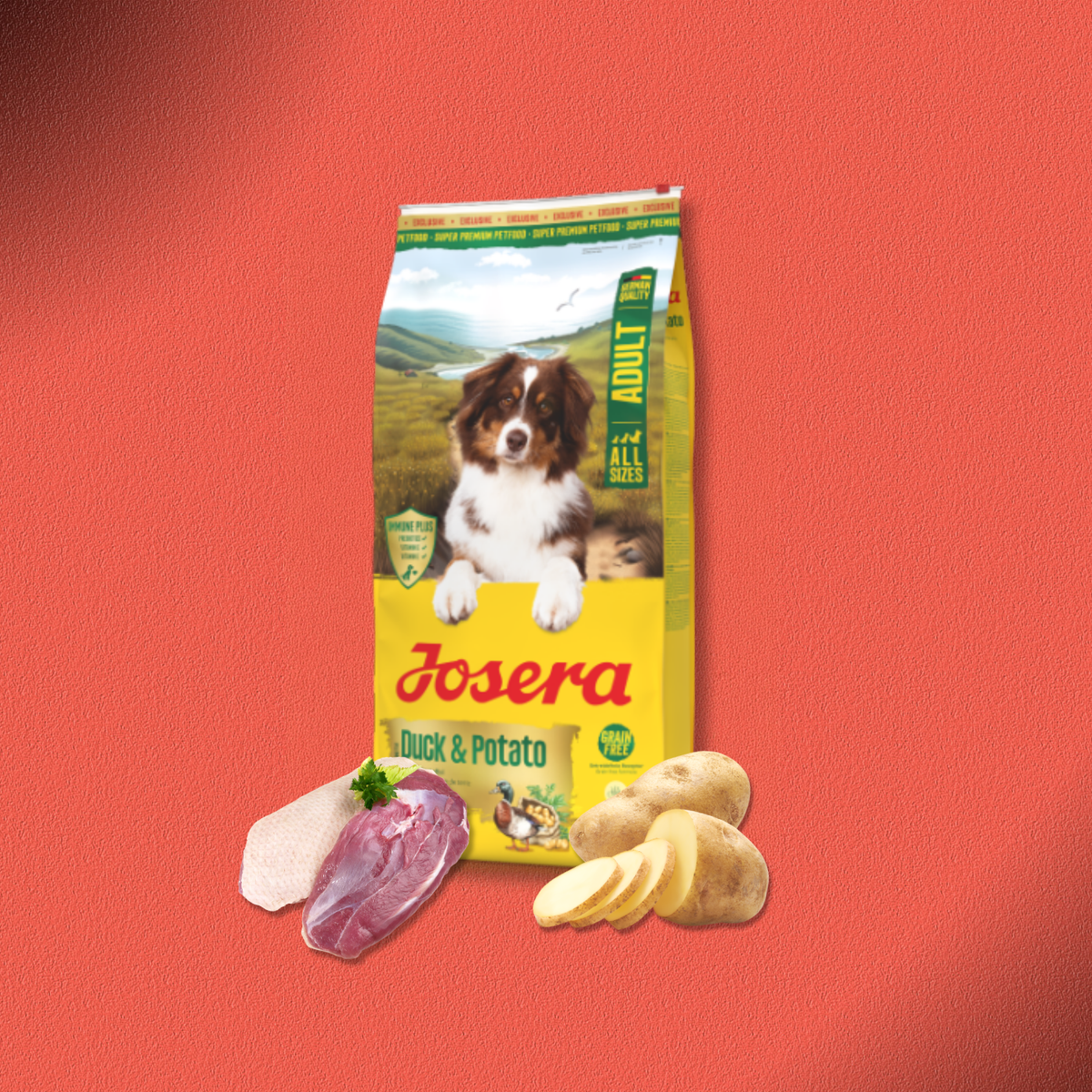 2x12,5kg Josera Duck & Potato Trockenfutter