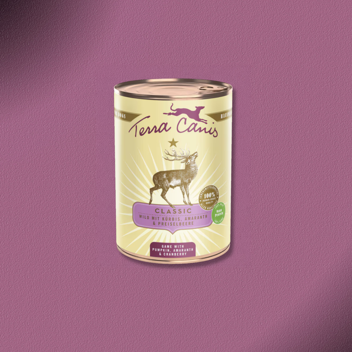 6x400g Terra Canis Wild mit Kürbis, Amaranth & Preiselbeeren