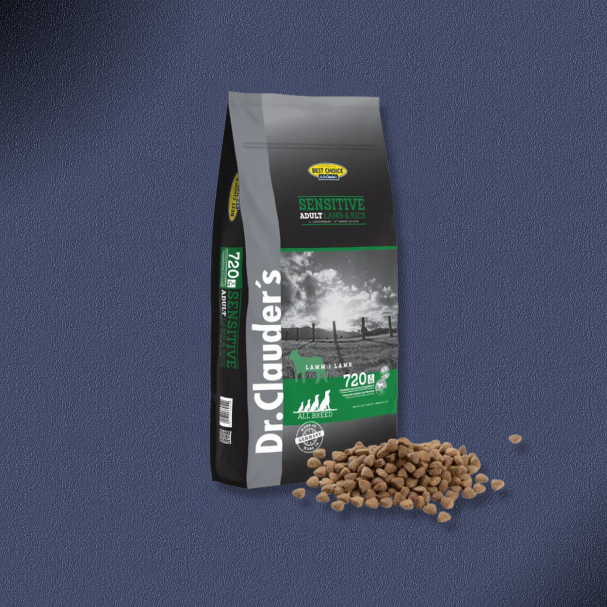 2x12,5kg Dr.Clauder's Best Choice Adult Lamm & Reis