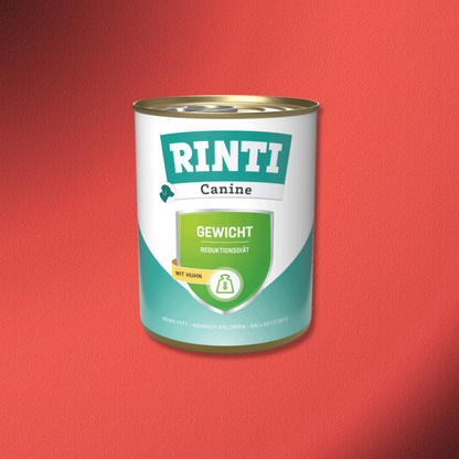 30x800g Rinti Canine Gewicht mit Huhn