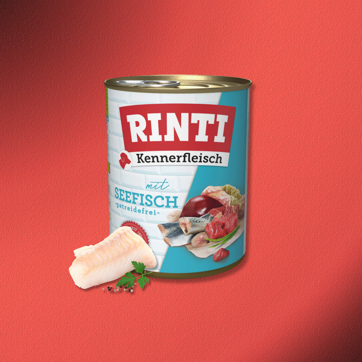 30x800g Rinti Kennerfleisch - Seefisch