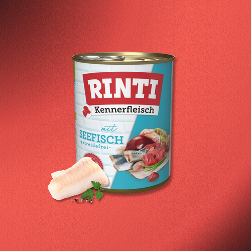 30x800g Rinti Kennerfleisch - Seefisch