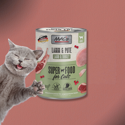 6x800g MAC's Cat Lamm & Pute