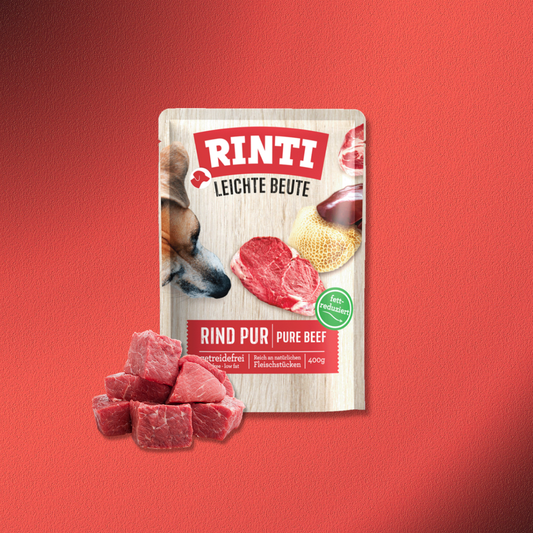 30x400g Rinti Leichte Beute Rind Pur