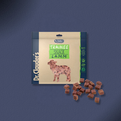 15x500g Dr.Clauder's Trainee Snack - Lammfleisch